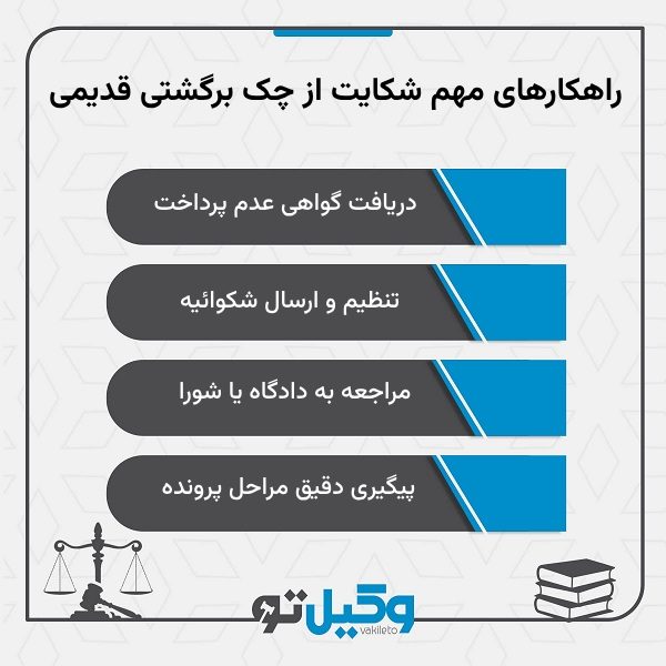 مرجع صالح مربوط به رسیدگی شکایت کیفری از چک برگشتی قدیمی