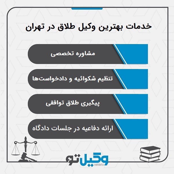 ویژگی های برترین وکلای طلاق در ایران از نظر کارشناسان وکیل تو
