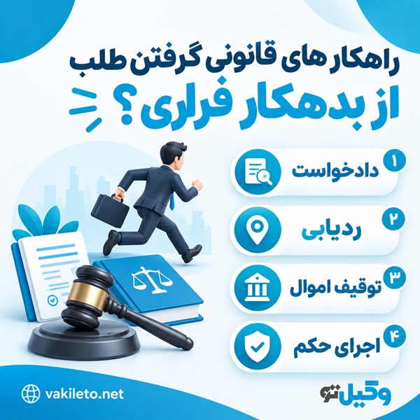 مقابل فردی که دادن بدهی های خود سر باز میزند، چه باید کرد؟
