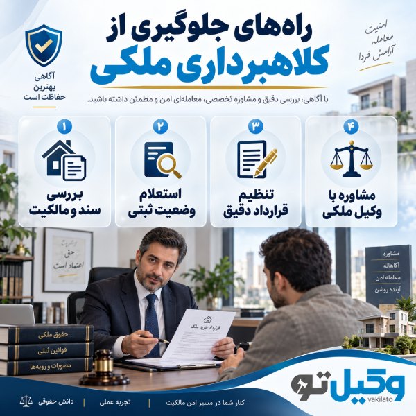 کلاهبرداری ملکی چیست و چگونه اتفاق میافتد؟