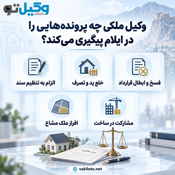 چگونه بهترین وکیل ملکی در ایلام را برای پرونده خود انتخاب کنیم؟