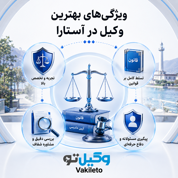 ضرورت مراجعه به بهترین وکیل آستارا