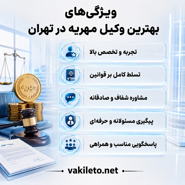 برای پرونده مهریه چه وکیلی انتخاب کنیم؟
