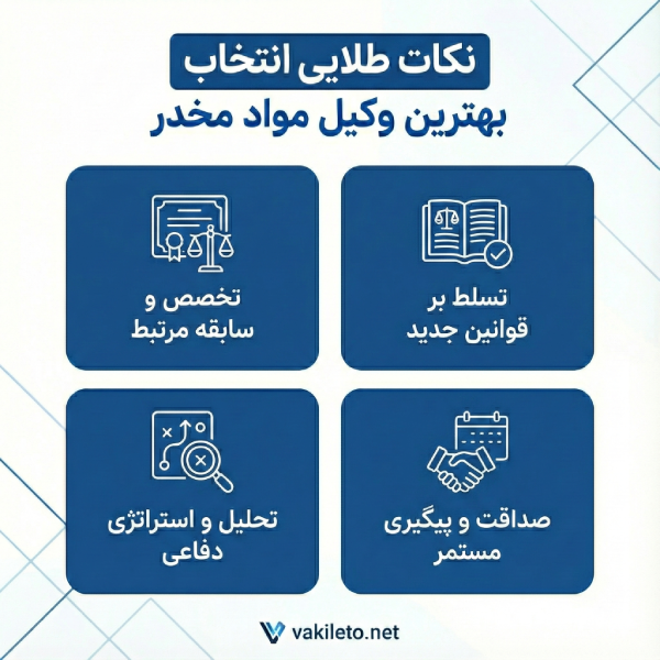 ویژگیهای بهترین وکیل مواد مخدر در کرج