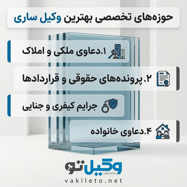 مهم ترین معیارهای انتخاب بهترین وکیل ساری